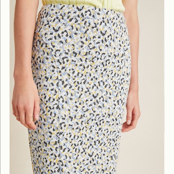 Maeve Leopard Jacquard Skirt - Picture 4 of 7